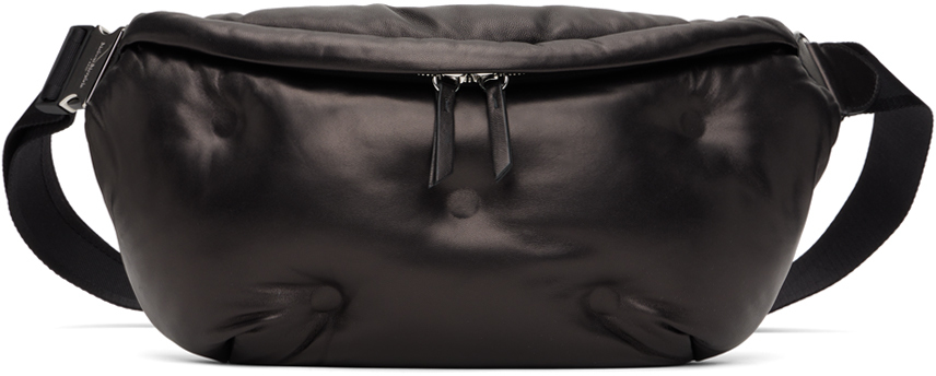 Maison Margiela: Black Glam Slam Belt Bag | SSENSE