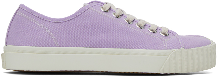 Maison Margiela Purple Tabi Sneakers In T5166 Wisteria