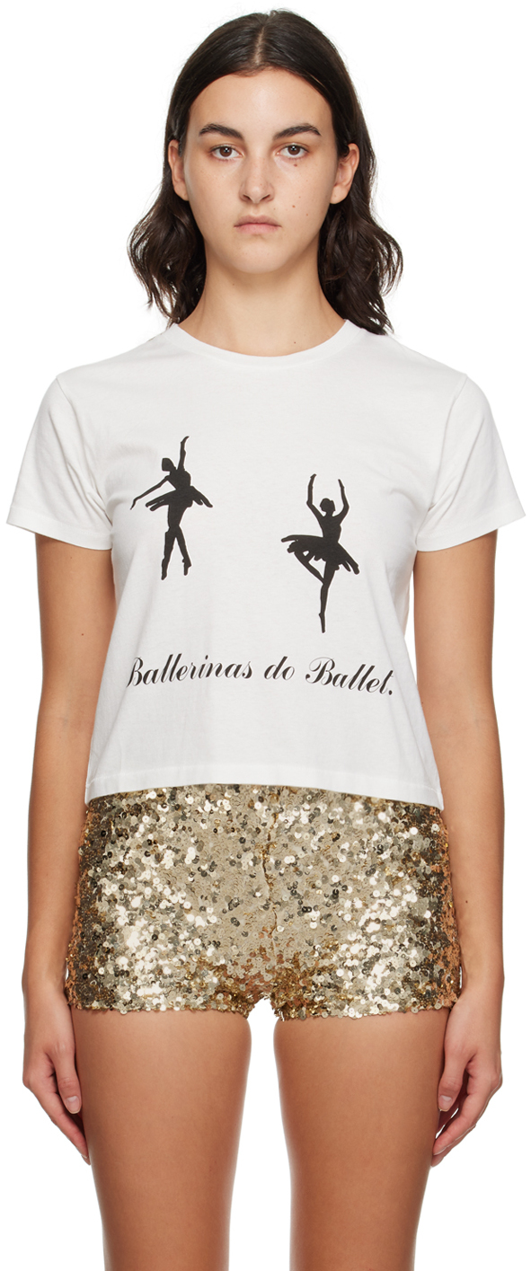 White 'Ballerinas' T-Shirt