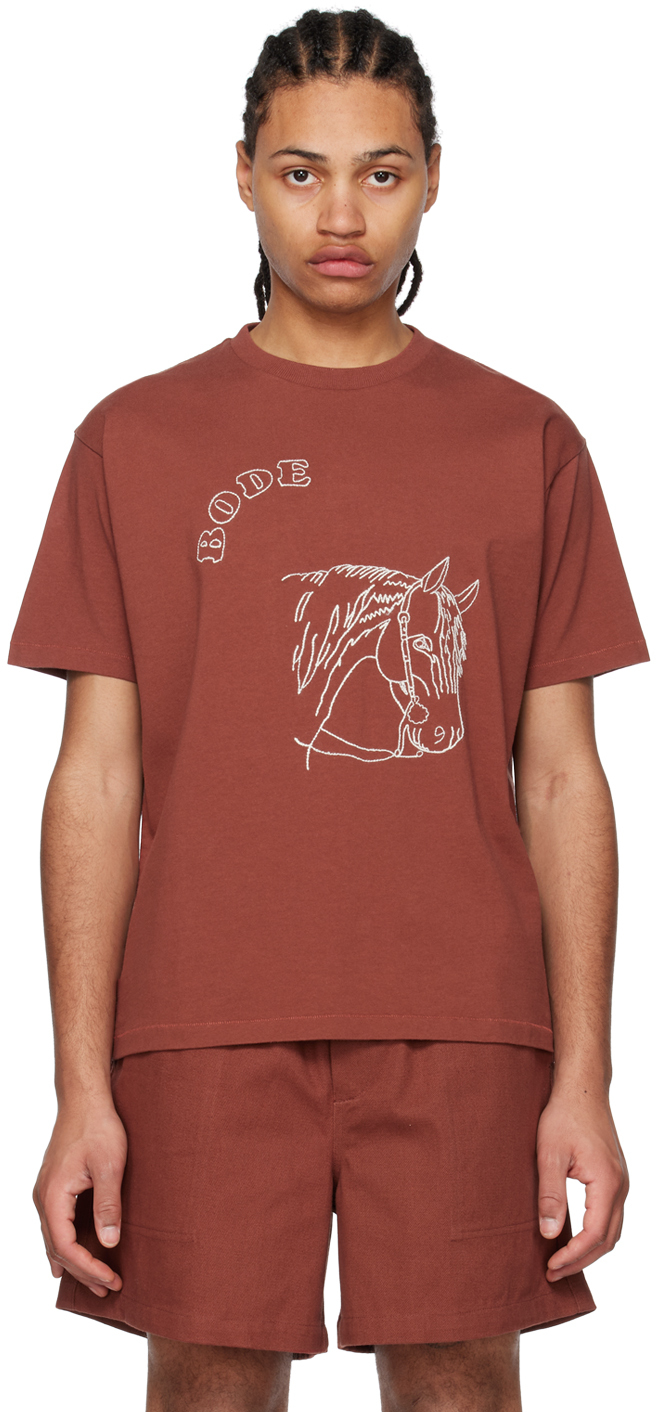 Bode Brown Pony T-shirt