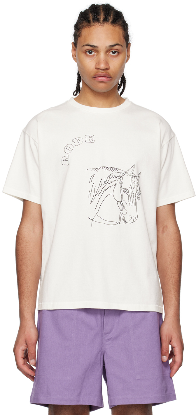 Bode White Pony T-shirt