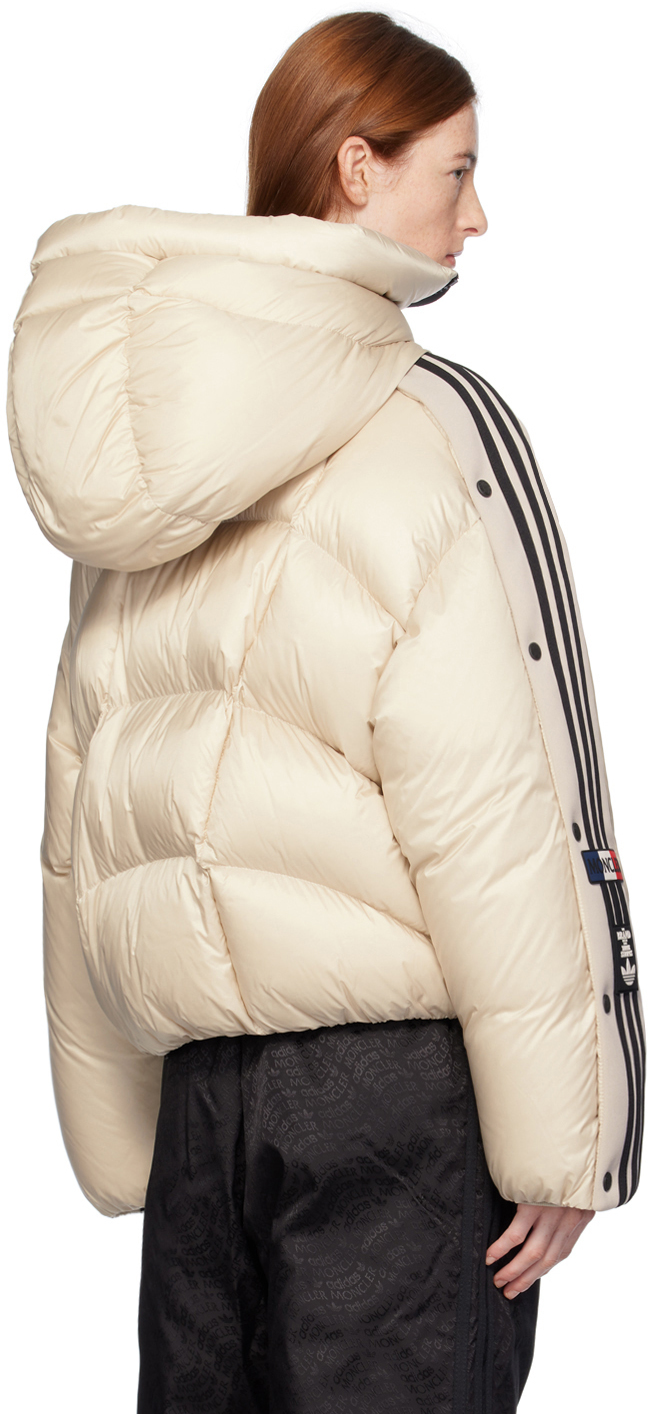 Moncler Genius Moncler x adidas Originals Beige Fusine Down Jacket 