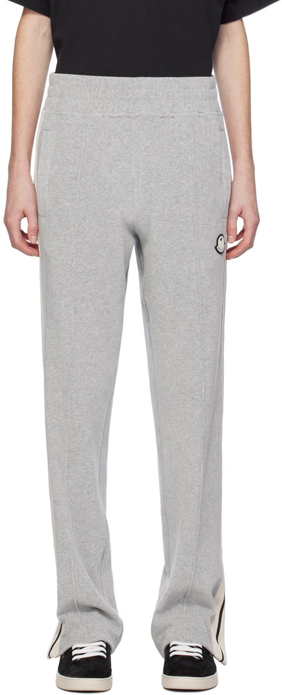 Moncler Genius Moncler X Palm Angels Jersey Sweatpants In Grey