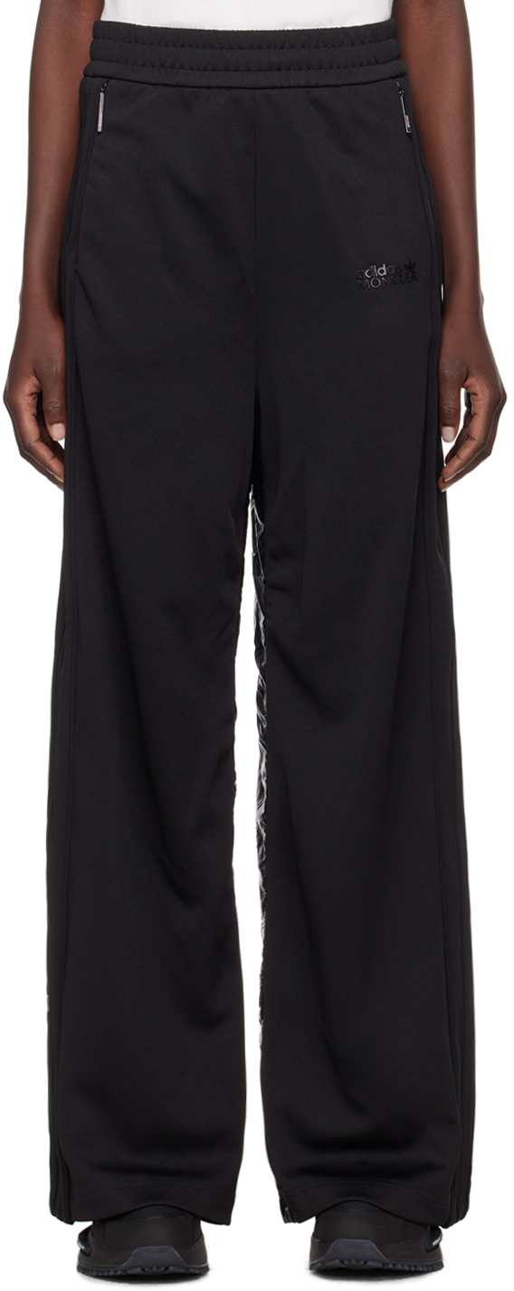 Moncler Genius Moncler X Adidas Originals Black Lounge Pants In F99 Black
