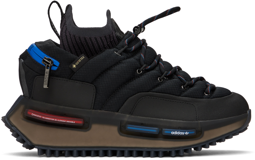 Moncler x adidas Originals Black NMD Sneakers