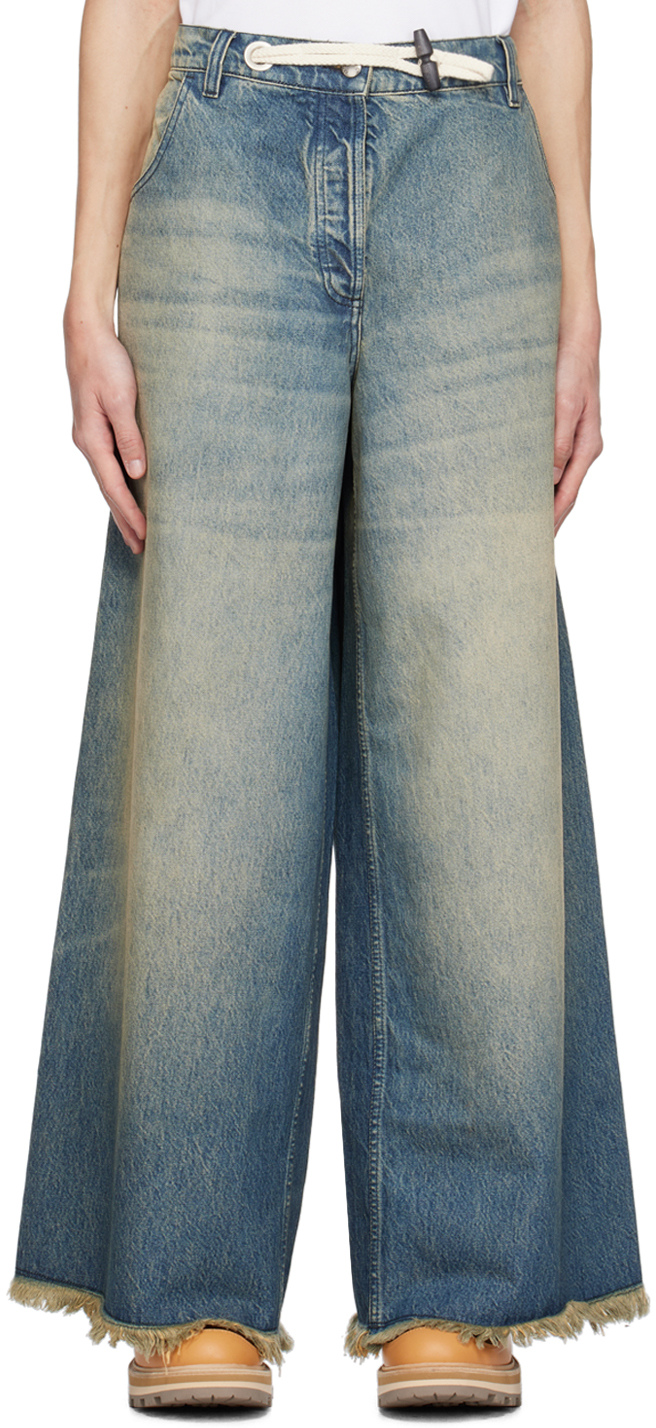 Moncler x Palm Angels Blue Jeans
