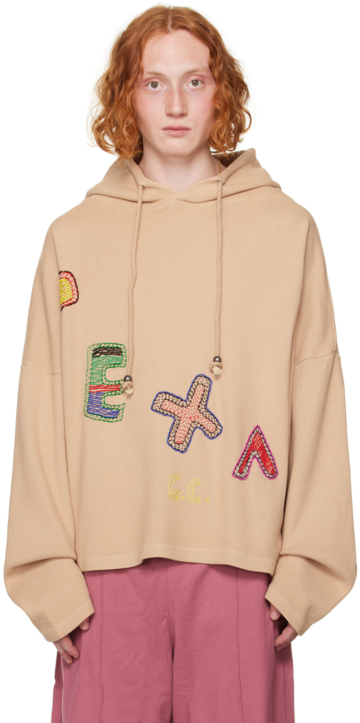 SSENSE Exclusive Tan Texas Hoodie