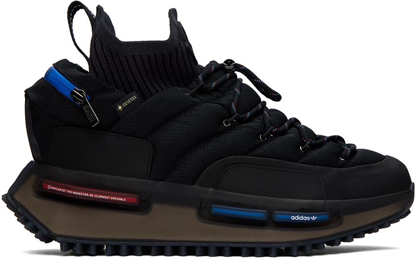 Moncler Genius X Adidas Nmd Runner High-top Sneakers In Black