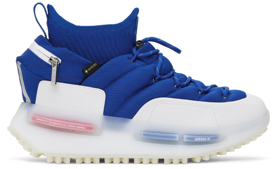 Moncler x adidas Originals Blue NMD Sneakers