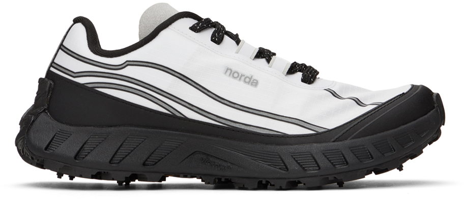 Norda White & Black  002 Sneakers In Alpine White