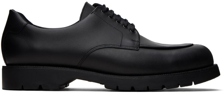 Ami Paris Chunky-sole Leather Derby Shoes in Black for Men