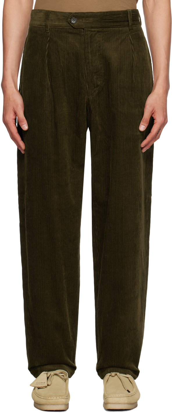 Green Carlyle Trousers