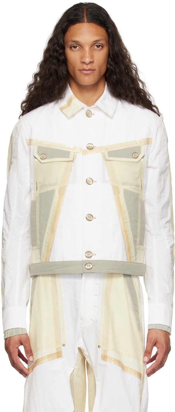 White Crustacean Jacket