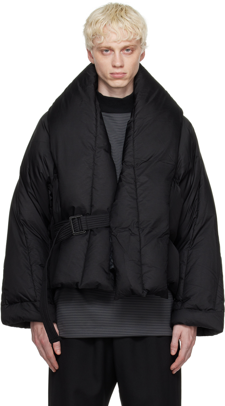 Black Slip On Down Jacket