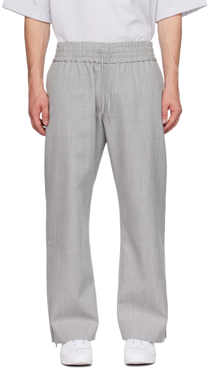 Gray Side Conceal Trousers