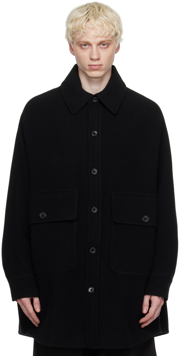 Black Modern CPO Jacket