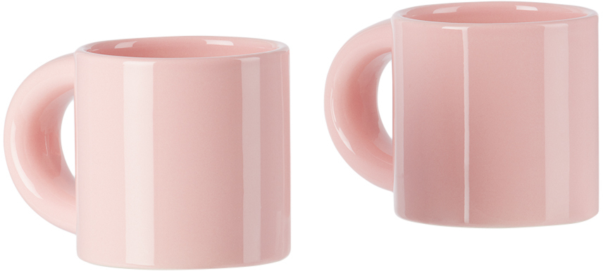 Hem Pink Bronto Mug Set In Pink