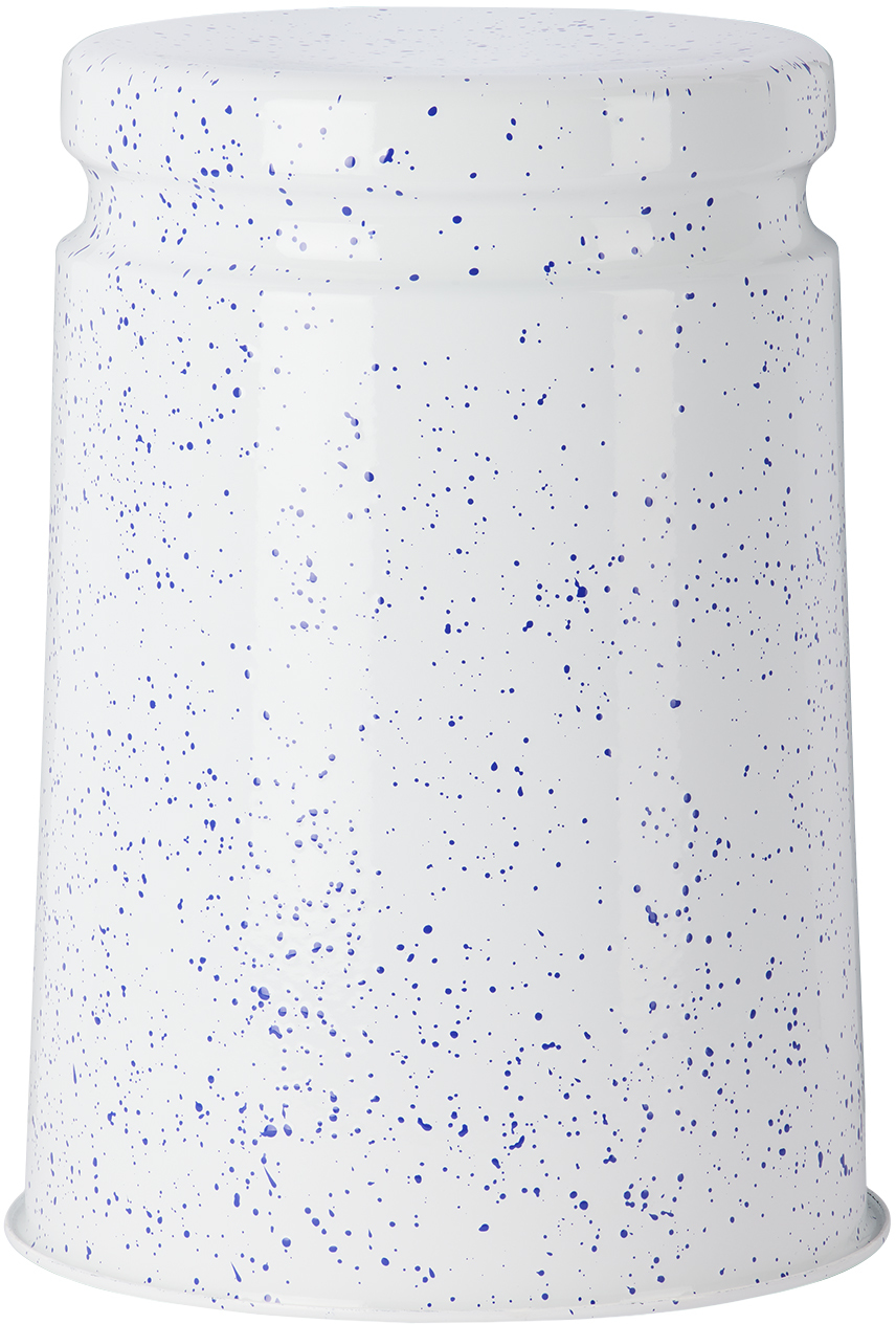 Hem White & Blue Last Stool In Blue