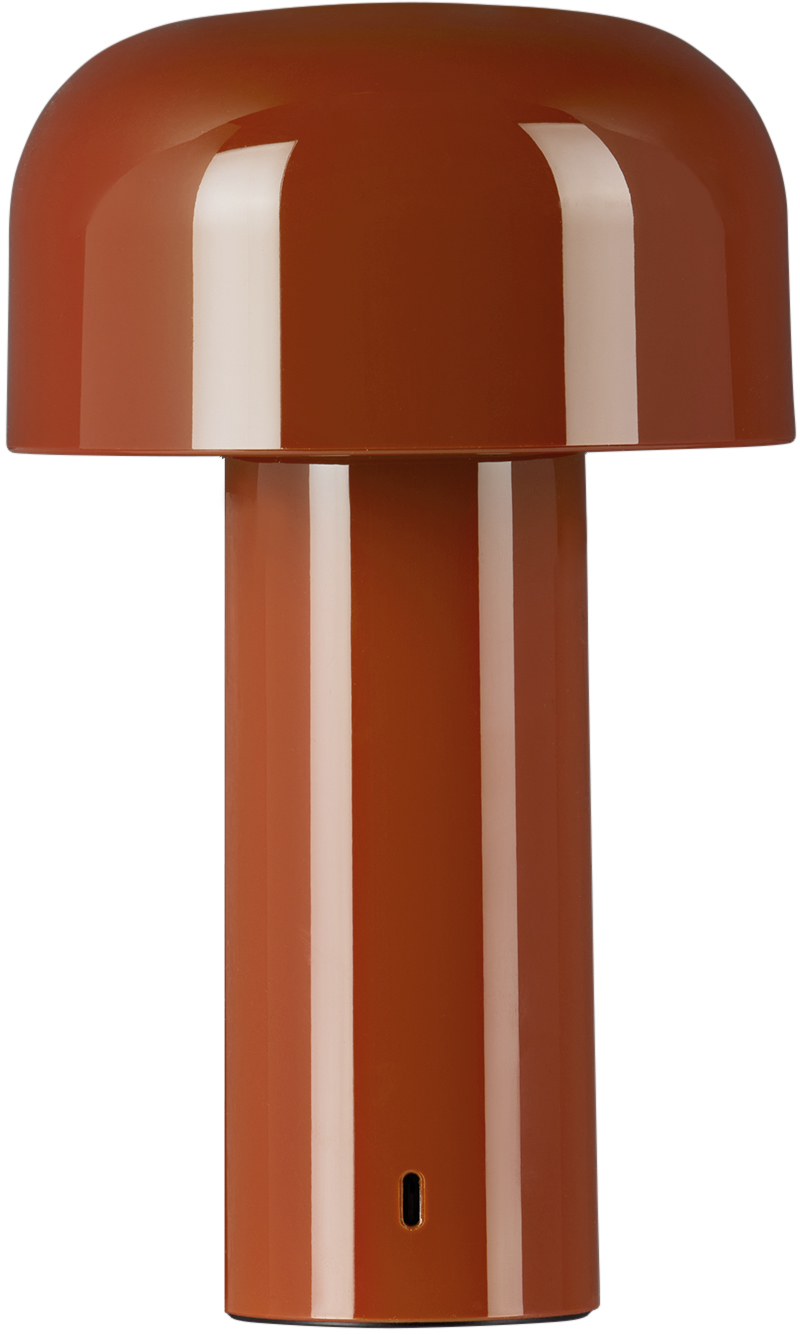 Flos Red Bellhop Portable Table Lamp In Brick Red