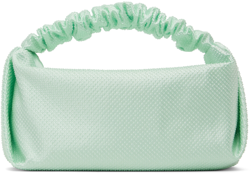 Alexander Wang Green Mini Scrunchie Bag