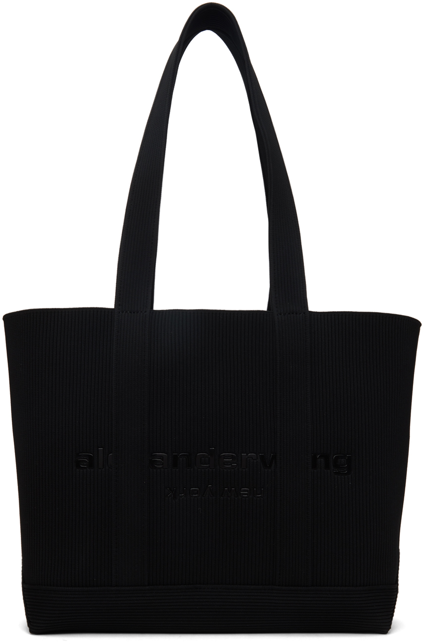 Alexander Wang Black Rubber Tote Bag