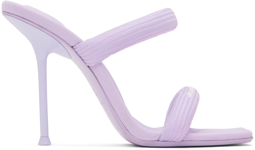 Purple Julie Heeled Sandals