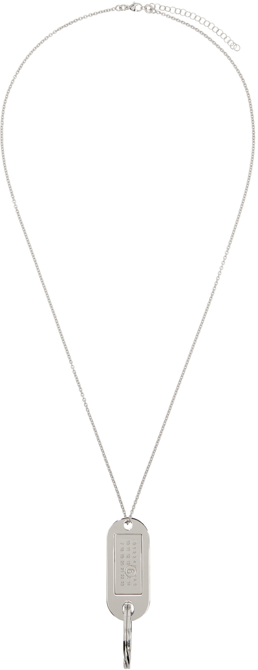 MM6 Maison Margiela Dice Pendant Necklace - Black for Women