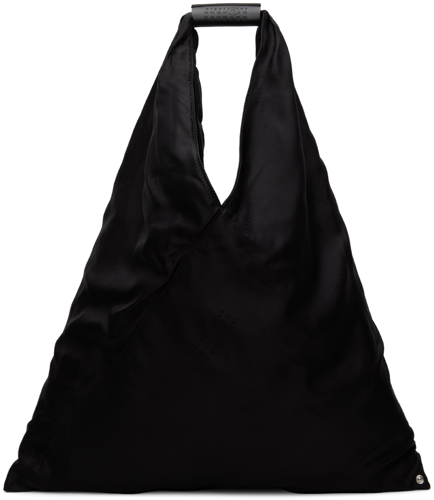 Black Triangle Tote by MM6 Maison Margiela on Sale