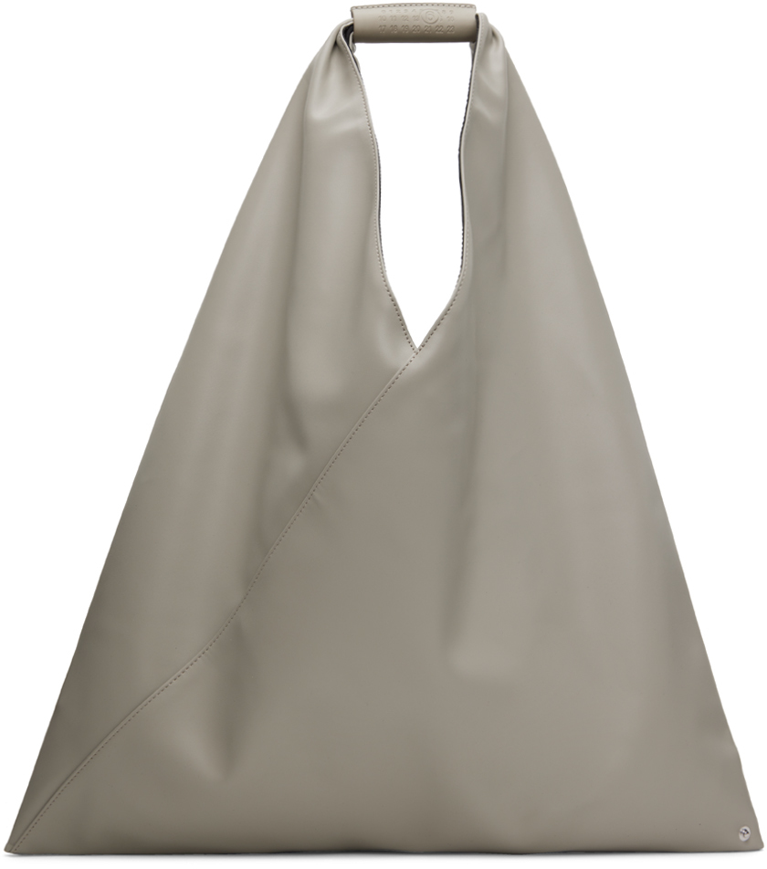 Gray Triangle Tote