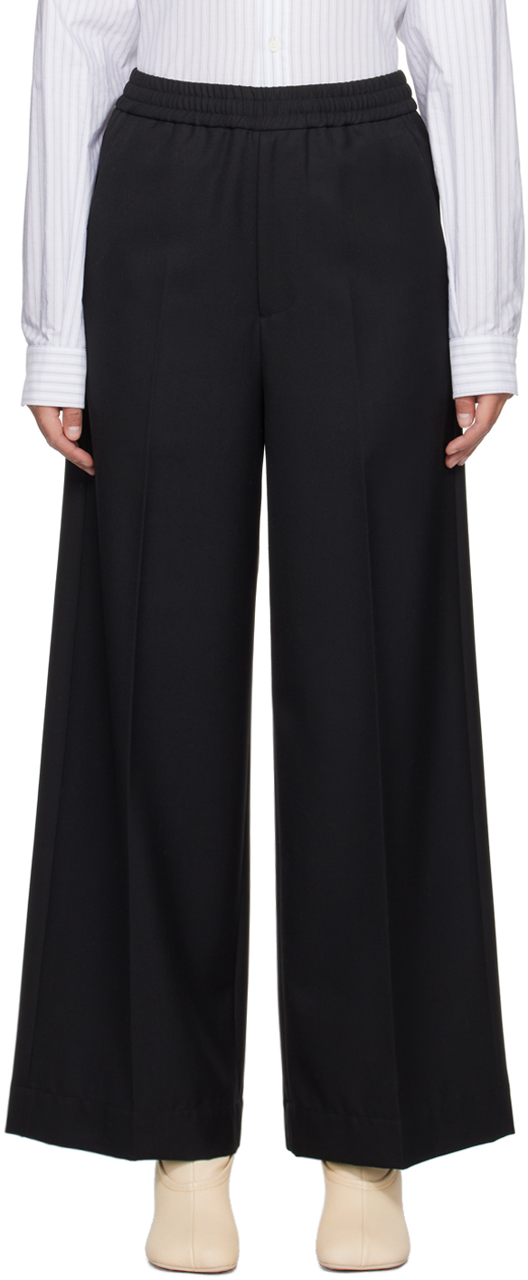 Pantalon Femme Maison Margiela En Soie Vert Olive - Taille US 6 / IT 42, Décontracté Et élégant