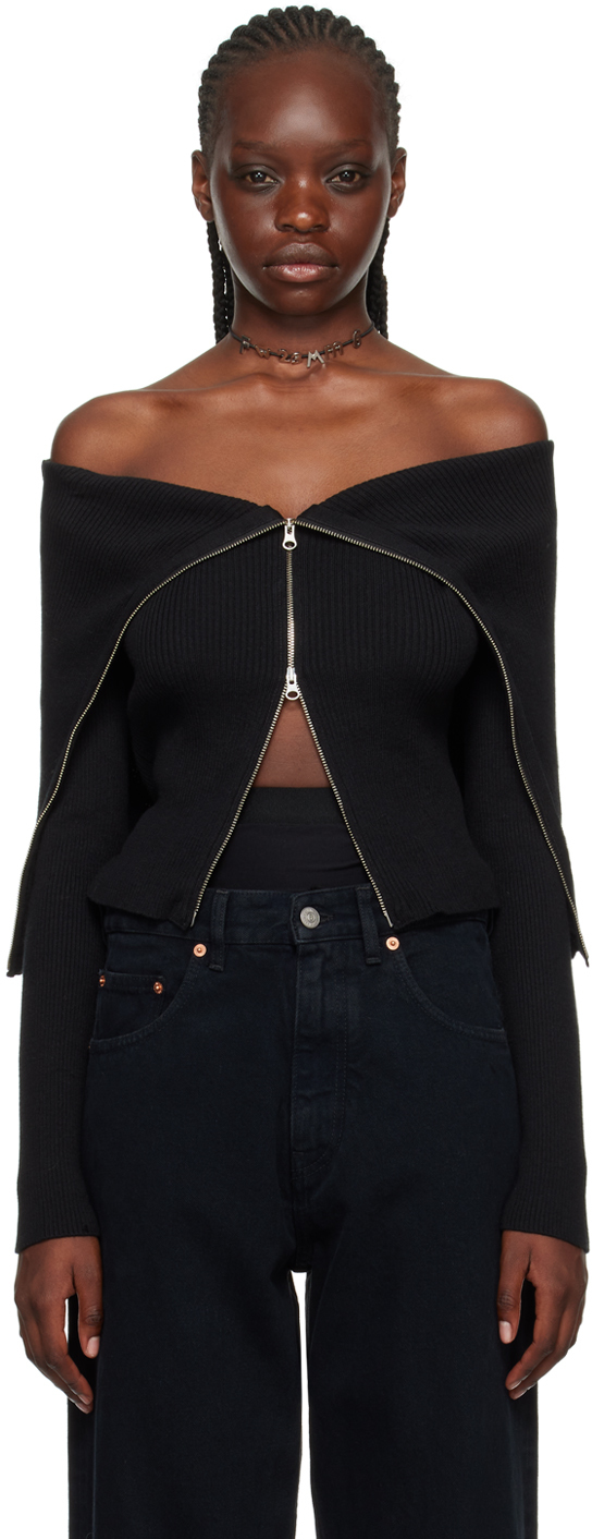 Black 12-Gauge Sweater
