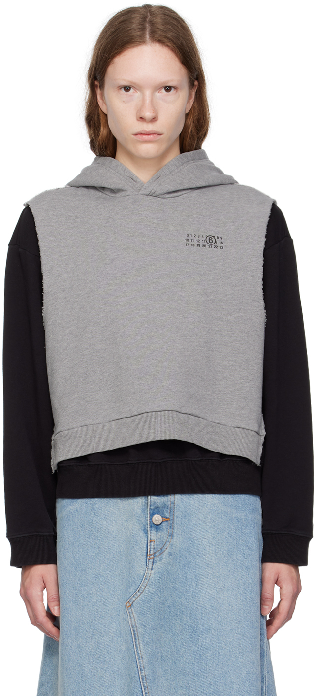 Maison Margiela Gray Layered Sweater