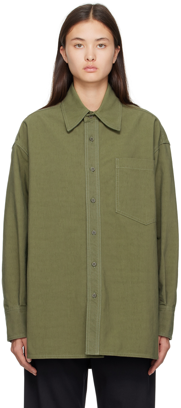 Khaki Patch Pocket Shirt