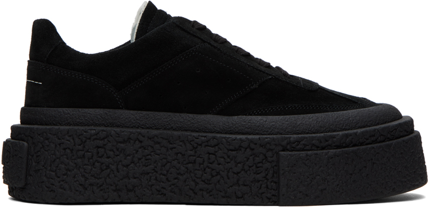 Black Platform Sneakers
