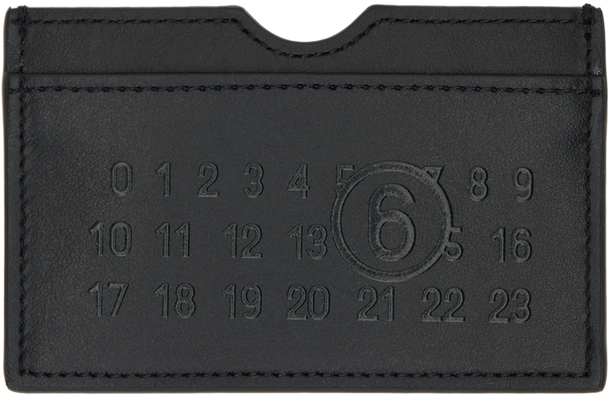Black Numeric Card Holder