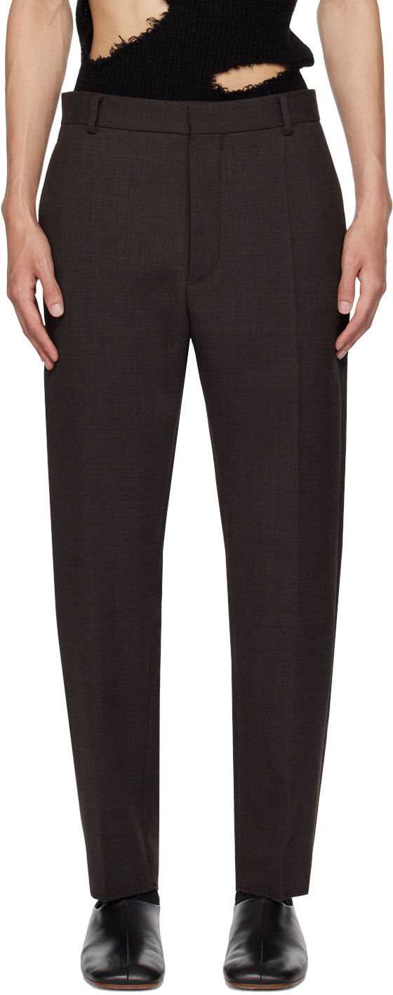 Brown Three-Pocket Trousers