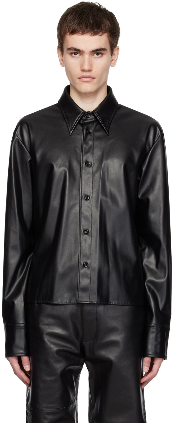 Chemisier MM6 Maison Margiela Paris Taille 44 - Occasion Très Bon État, Noir, Polyester