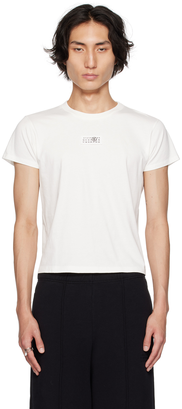White Print T-Shirt