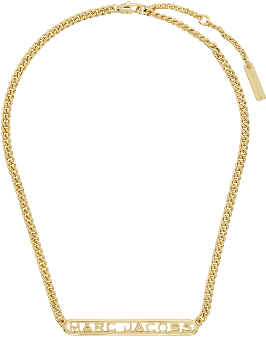 Marc Jacobs The Monogram Chain Gold-plated Necklace