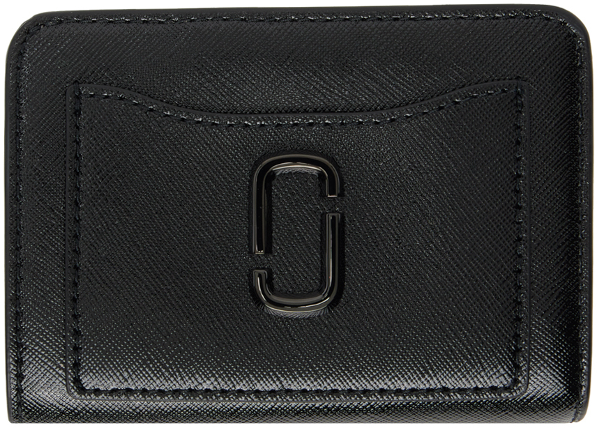 Marc Jacobs Black 'the Mini Compact' Wallet