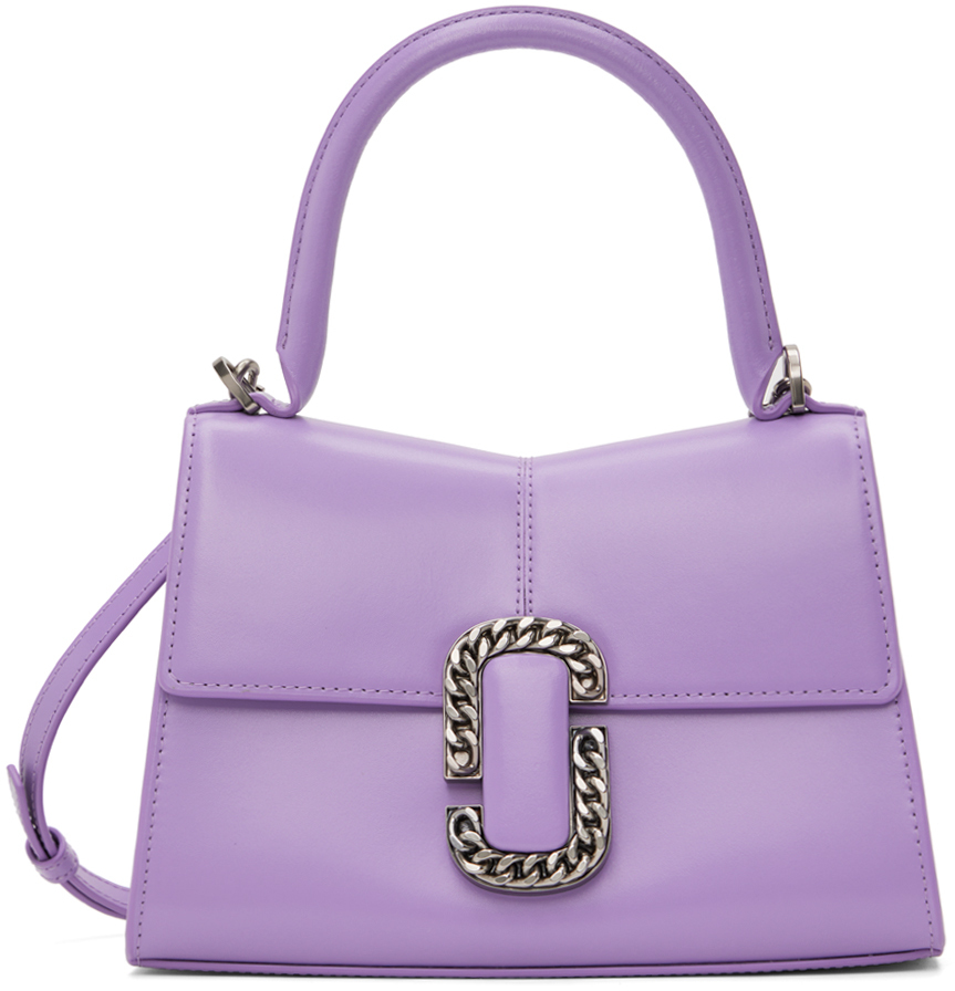 Marc Jacobs Purple 'the St. Marc' Bag In 530 Lavender