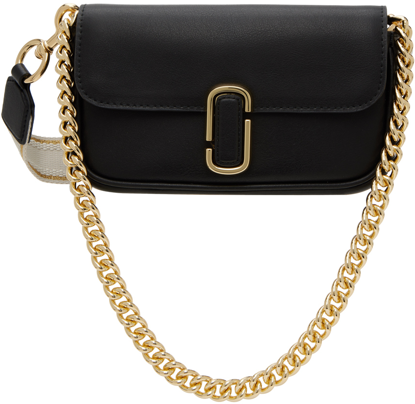 Marc Jacobs Black 'the J Marc Mini' Bag In 001 Black
