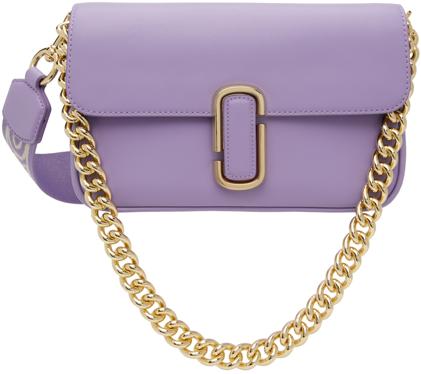 Purple 'The J Marc' Shoulder Bag