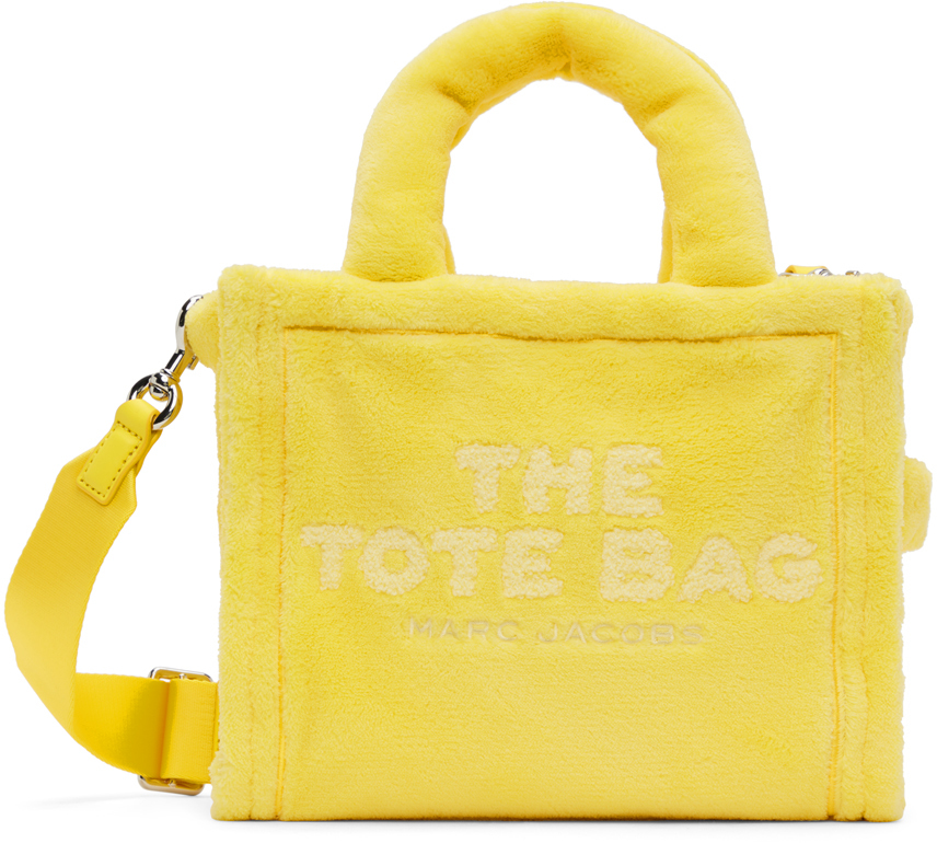 Marc Jacobs Yellow 'the Terry Small' Tote In 700 Yellow