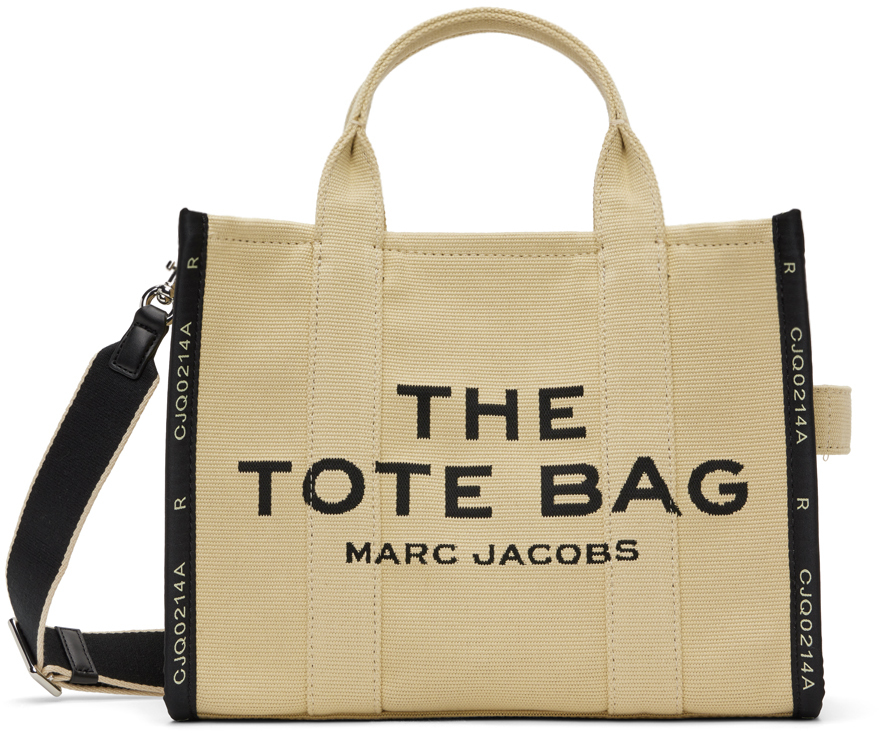MARC JACOBS BEIGE MEDIUM 'THE TOTE BAG' BAG