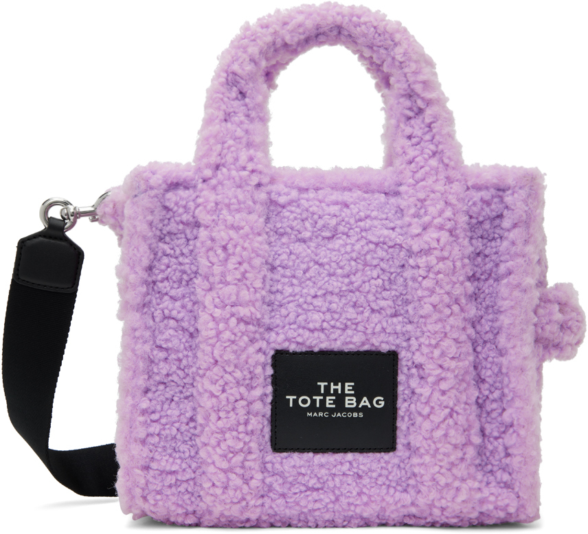 Marc Jacobs Purple 'the Teddy Small' Tote In 533 Lilac