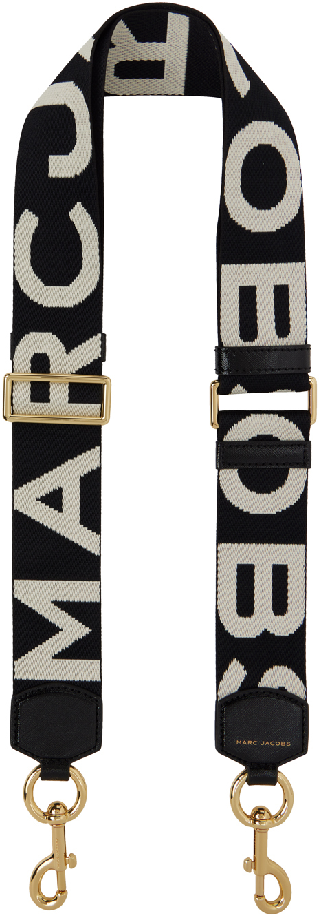 Marc Jacobs Black 'The Logo' Shoulder Strap