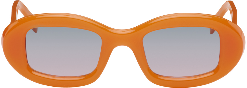 Retrosuperfuture Orange Tutto Sunglasses