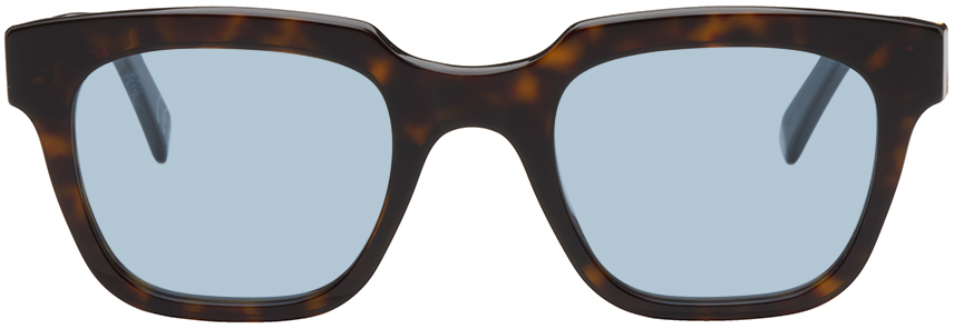 Retrosuperfuture Tortoiseshell Giusto Sunglasses In Azure