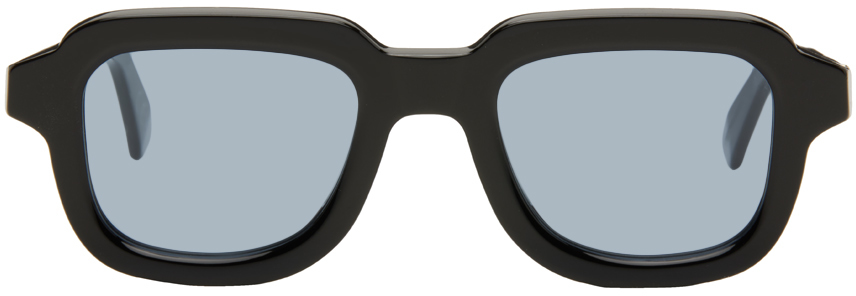 Retrosuperfuture Black Lazarus Sunglasses In Azure